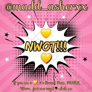 NWOT Listings= Brand New jus w.o orginal price tag! Look for 💛!!